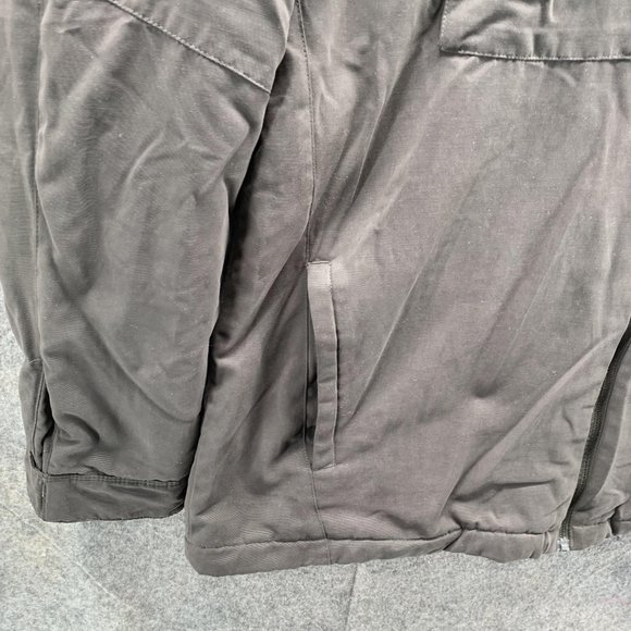 Columbia Jacket Men Extra Large Adult Green Full Zip Outdoor Pockets Warm Fleece - Picture 5 of 13